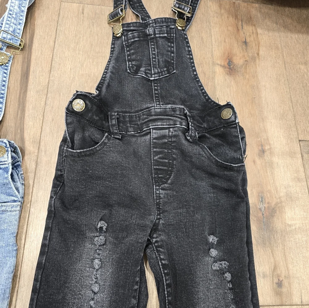 Little Bipsy Overalls Denim Jeans - Picture 4 of 5